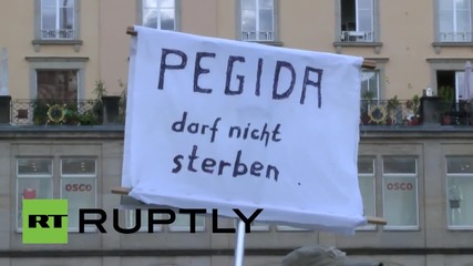 Germany: Thousands of PEGIDA supporters take on Dresden