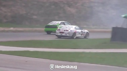 Audi S4, S2 4 wheel drift