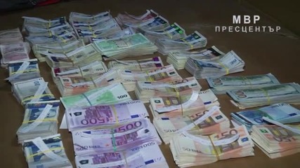 Акция: Пресякоха производството на 50 млн. фалшиви евро