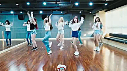 Wjsn - Boogie Up dance practice mirrored
