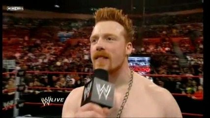 Wwe 16/11/09 Sheamus излиза извън контрол 