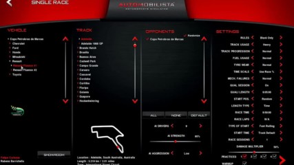 Automobilista Legendary Tracks part 3 - Hockenheim