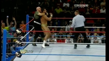 Alberto Del Rio Vs. Sgt. Slaughter - Raw old school - 15/11/10 