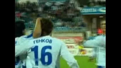 07.05 Цветан Генков с гол при равенство на Динамо