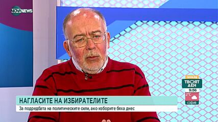 Нагласите на избирателите: За подредбата на политическите сили, ако изборите бяха днес