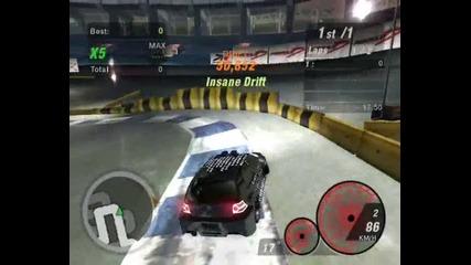 Need For Speed Undeground 2 - studium drift 3 