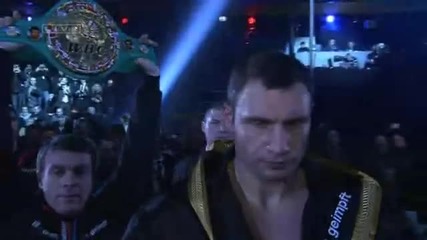 Страхотно излизане на Vitali Klitschko