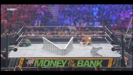 Wwe Money in the bank 2011 Raw Ladder Match 1_2