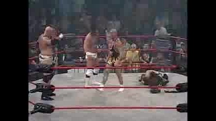 Tna Angle Alliance Attacks Christian Cage