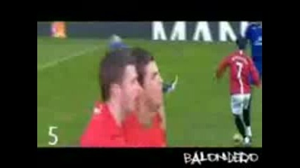 Cristiano ronaldo Топ 10 Голове 2007 - 2008