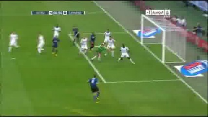 11.09.2010 Интер 1 - 0 Удинезе гол на Лусио 