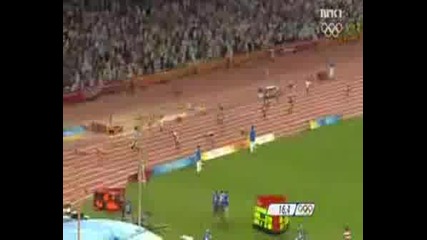 Лека Атлетика - Пекин 2008 - 4x100м - Ямайка - 37.10 WR