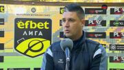 Тодор Симов след победата на Ботев Враца срещу Ботев Пловдив