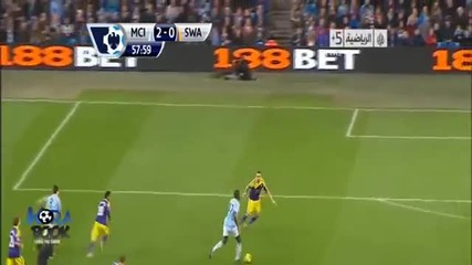 Манчестър Сити 3:0 Суонзи 01.12.2013