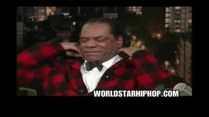 John Witherspoon Actin A Fool On The Dave Letterman Show 
