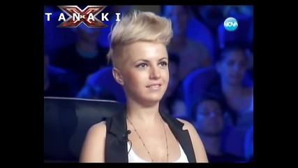 Жена с мъжки глас X - Factor България