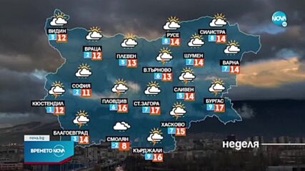 Прогноза за времето (03.04.2022 - обедна емисия)