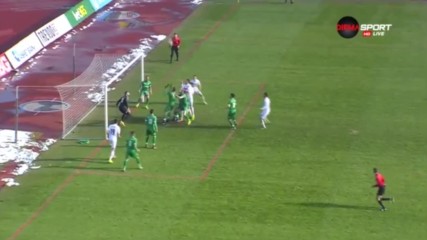 Славия - Лудогорец 0:0 /първо полувреме/