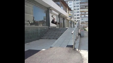 sideflip over stairs