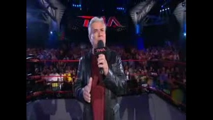Eric Bischoff говори за Rob Van Dam [ Tna Impact 19.08.10]