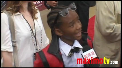 Jaden Smith Дава интевю за Карате кид