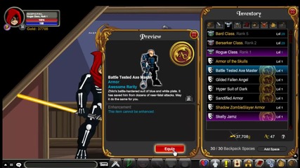 Aqw my items (mem)