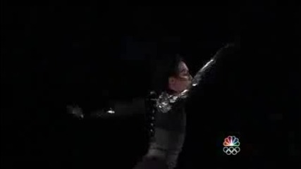 Johnny Weir Figure Skates To Lady Gagas Poker Face 