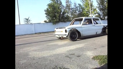 Запорожец с мотор R1 burnout