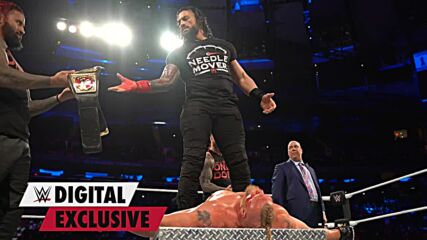 Roman Reigns sends a brutal message to Brock Lesnar at Madison Square Garden Live Event