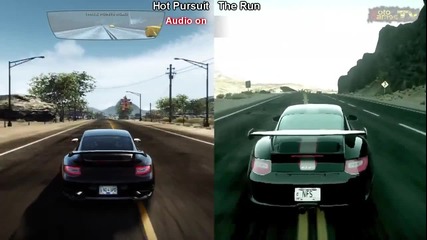 Need for Speed: Hot Pursuit vs Need for Speed :the Run