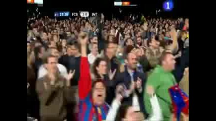 barca - inter 2 - 0 