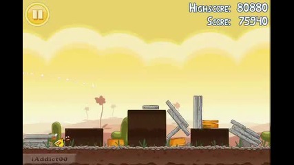 Angry Birds (level 3-8) 3 Stars