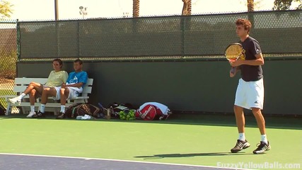 Gilles Simon hitting in High Definition 