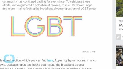 Apple Showcases LGBT Pride in Special Section of iTunes