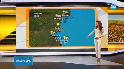 Прогноза за времето (03.09.2024 - сутрешна)