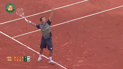 A Murray vs P Kohlschreiber - Roland Garros [2014]