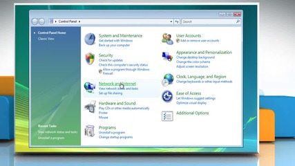Windows® Vista: How to turn on network discovery