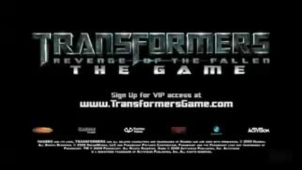 Transformers 2 the game Трейлър 