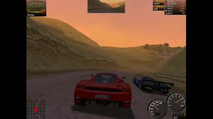 NFS Porsche окъсване с Ферари