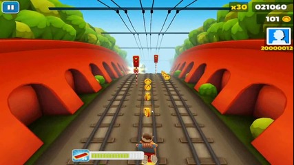 Subway Surfers - Епизод 1 - 380 000 points