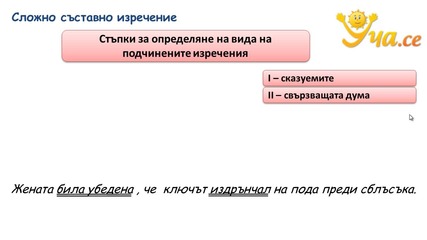Уча.се - Сложно съставно изречение - Български език - 7 клас