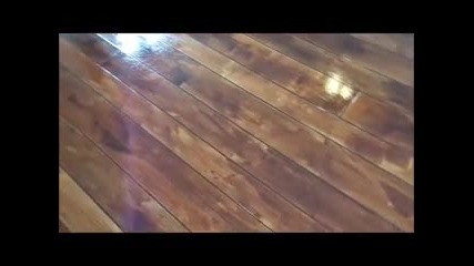 Wood Concrete - How to make concrete look like wood flooring - Youtube