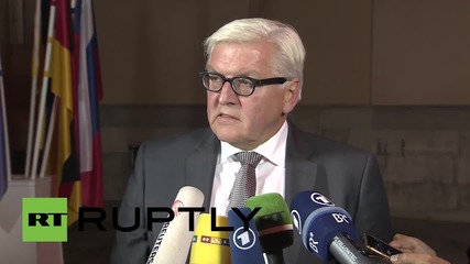 Germany: Withdrawing weapons key in Minsk agreement success - Steinmeier