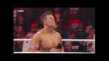 Wwe Raw 28.11.11 The Miz Vs John morrison (falls Count Anywhere)