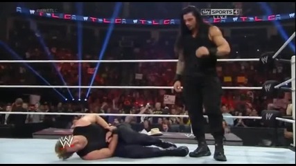 Roman Reigns Spears Dean Ambrose