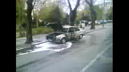 kola gori v Plovdiv
