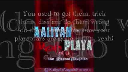 Aaliyah feat. Rashad Haughton-death of a Playa