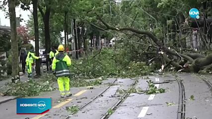 Рекордни порои в Цюрих предизвикаха мащабни щети