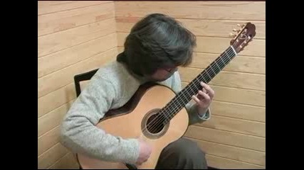 Classical Guitar of Tabei Bwv1007 Prelude 3