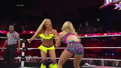 Santino Marella & Emma vs Fandango & Summer Rae - Wwe Raw 03/3/14